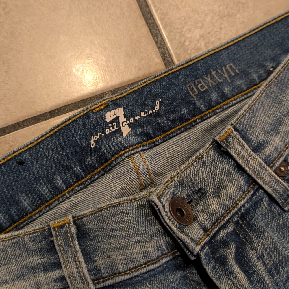 7 For All Mankind Blue Jeans